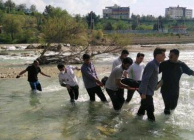 غرق شدگی جوان 33 ساله در رودخانه بشار