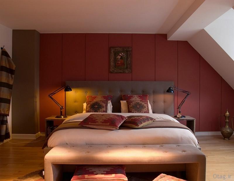 عکس اتاق خواب و مدل تخت دو نفره شیک و زیبا ، تصاویر تختخواب