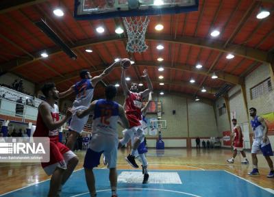 خبرنگاران پیروزی قاطعانه تیم بسکتبال مهرام برابر نیروی زمینی