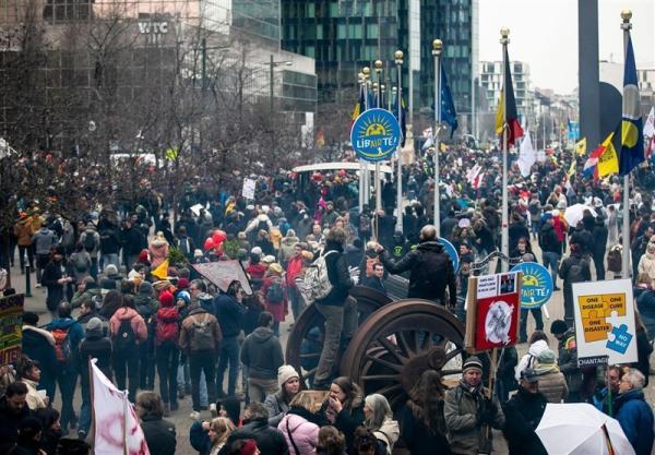 پیش بینی سازمان بهداشت جهانی درباره سرانجام کرونا در اروپا ، اعتراضات خشونت بار در بروکسل