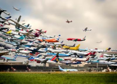 در هر لحظه چند هواپیما در آسمان وجود دارد؟