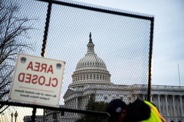 بازگشت حصار های امنیتی به اطراف کنگره آمریکا