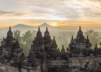 با تور مجازی از معبد بوروبودور در اندونزی تماشا کنید