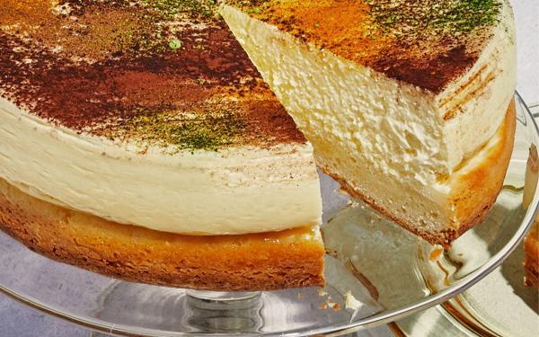 طرز تهیه چیز کیک پنیر خامه ای