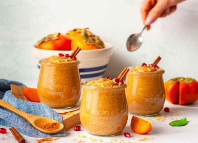 طرز تهیه میلک شیک خرمالو ، چطور شیک با بافت کرمی درست کنم؟ طرز تهیه میلک شیک خرمالو ، چطور شیک با بافت کرمی درست کنم؟